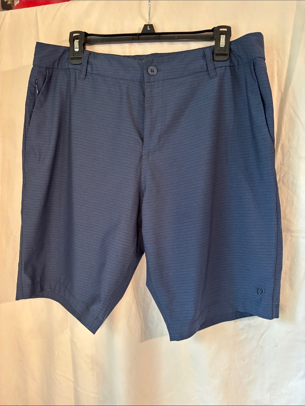 Hang 10 Men's Performance  Navy Blue Shorts